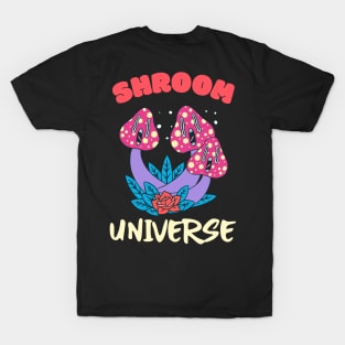 Shroom Universe, Psychadelic Mushroom T-Shirt